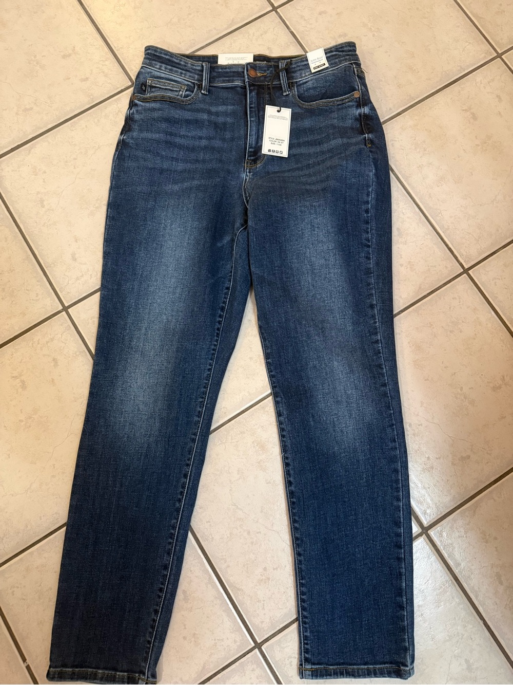 Judy Blue Slim Fit Dark Wash Size 11 NWT
